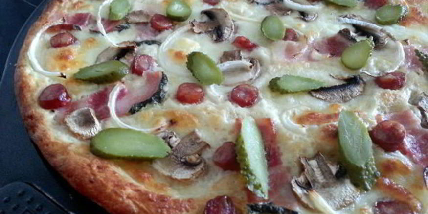 Рецепт пиццы аляска