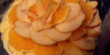 пицца фруктовая