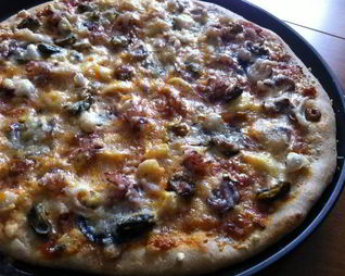 Пицца Фрутти ди Маре с морепродуктами