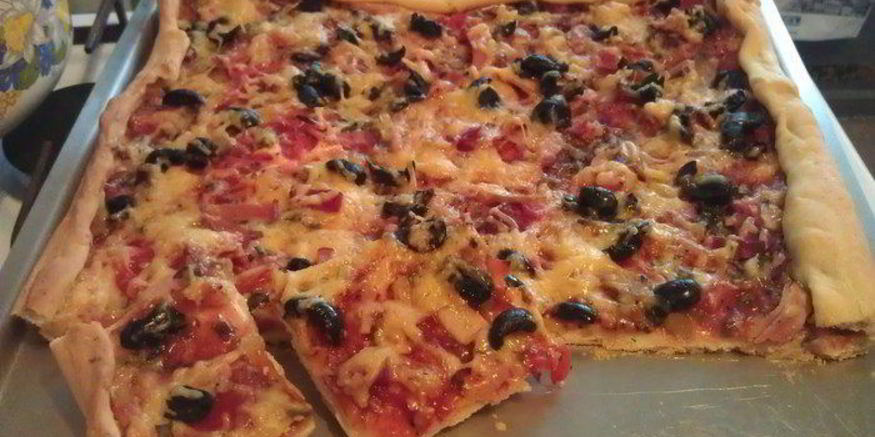 Рецепт пиццы из того, что было