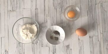 пицца карбонара с беконом