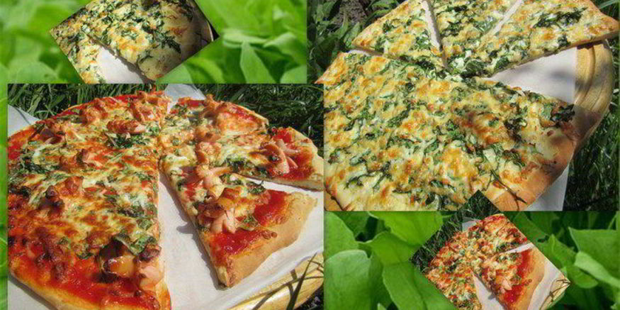 Рецепт пиццы красное и белое