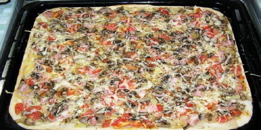 Рецепт пиццы на кефире