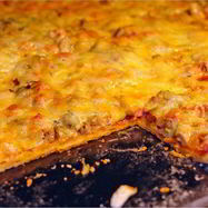 Рецепт Пиццы на кефирном тесте