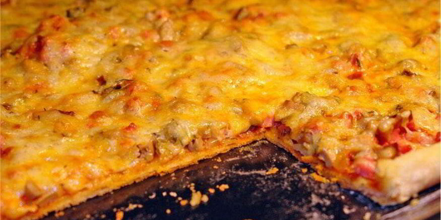 Рецепт пиццы на кефирном тесте