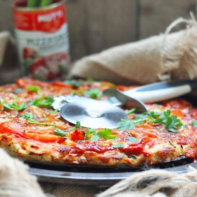 Пицца на курином тесте