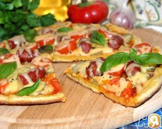 Пицца на сковороде