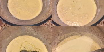 пицца с креветками и семгой