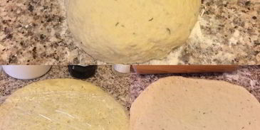 пицца с креветками и семгой