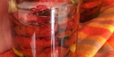 пицца с креветками и семгой