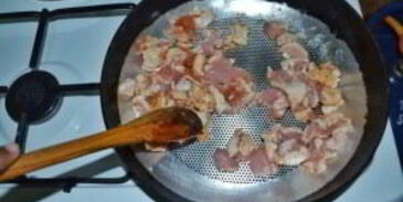 пицца с курицей и ананасами