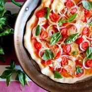 Рецепт Пиццы с помидорами черри