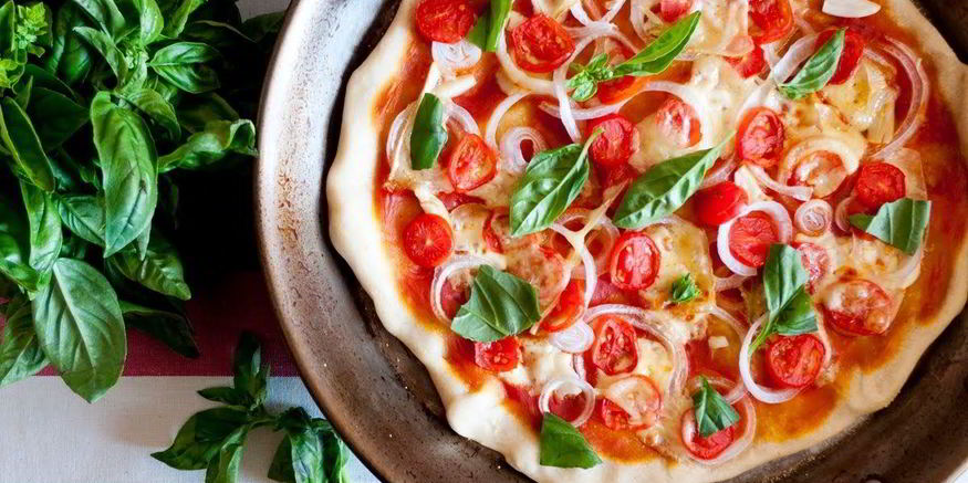 Рецепт пиццы с помидорами черри