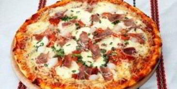 пицца с ветчиной в мультиварке