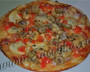 Пицца в мультиварке