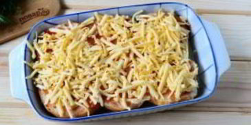 пицца в мягких булочках