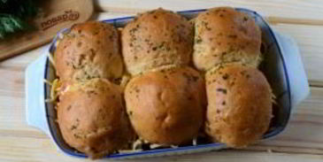 пицца в мягких булочках