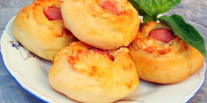 Рецепт пиццы вертушка в духовке