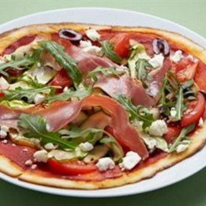 Полезная пицца