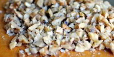 банановые пончики с грецкими орехами