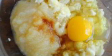 банановые пончики с грецкими орехами