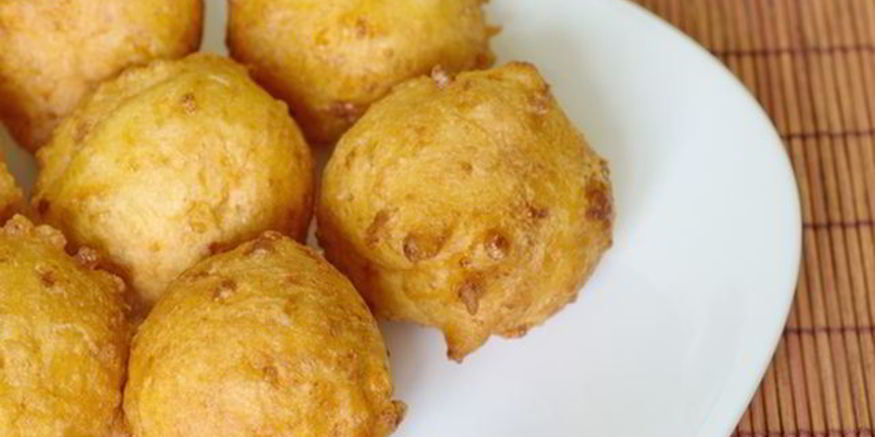 Рецепт быстрых пончиков на йогурте