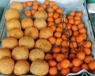 Картофельные пончики