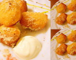 Лимонные мини-пончики