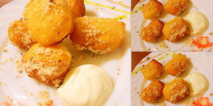 Рецепт лимонных мини-пончиков