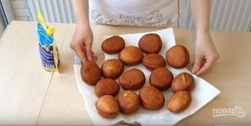 очень вкусные домашние пончики