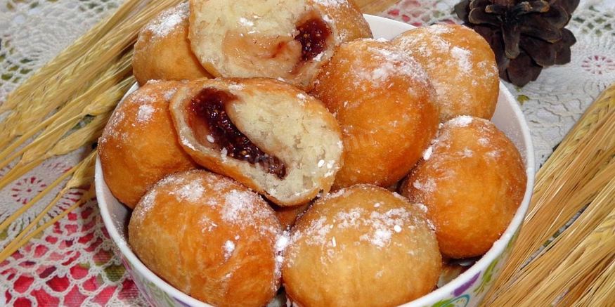 Рецепт пончиков без яиц