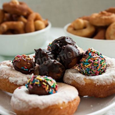 Пончики дрожжевые