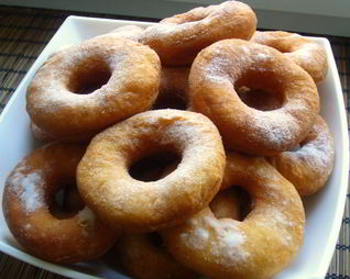 Пончики из плавленого сыра