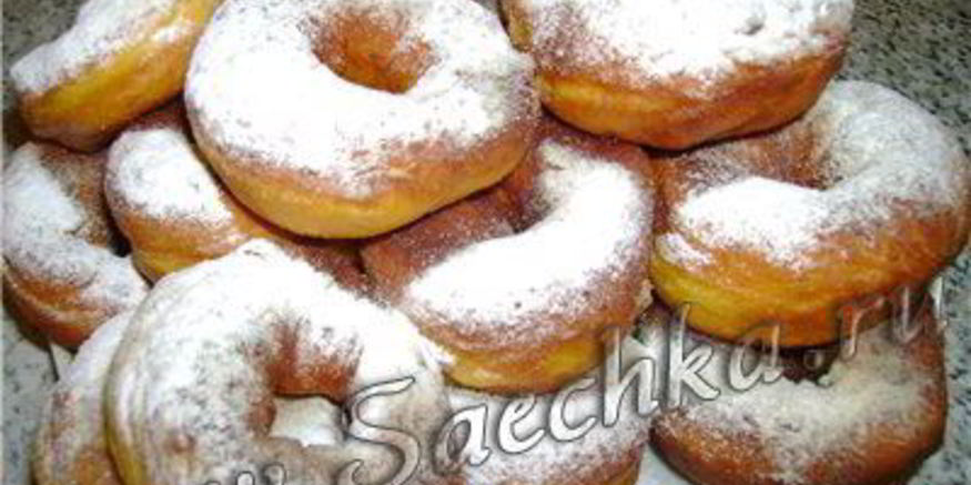Рецепт пончиков из тыквы