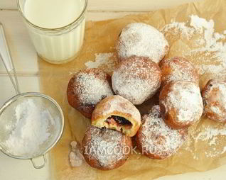Пончики с начинкой