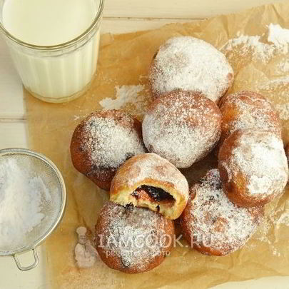 Пончики с начинкой