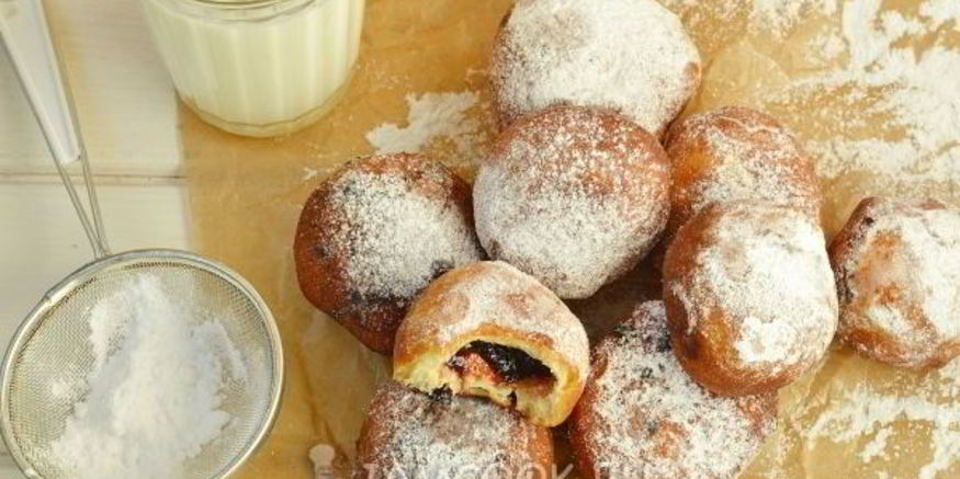 Рецепт пончиков с начинкой