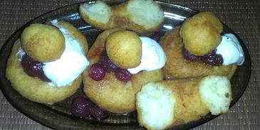 румынские творожные пончики папанаши