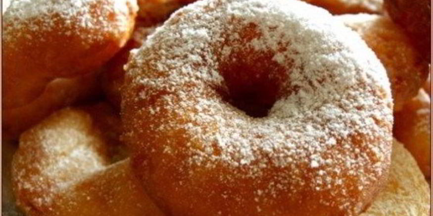 Рецепт шоколадна-кокосовых пончики