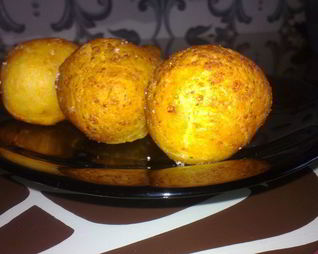 Творожные пончики