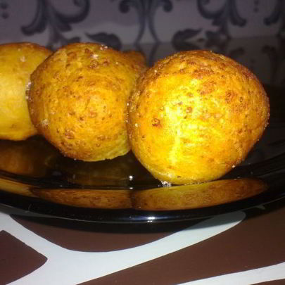 Творожные пончики