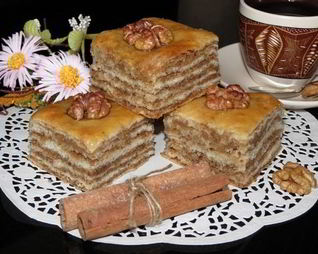 Постная пахлава