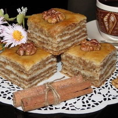 Постная пахлава