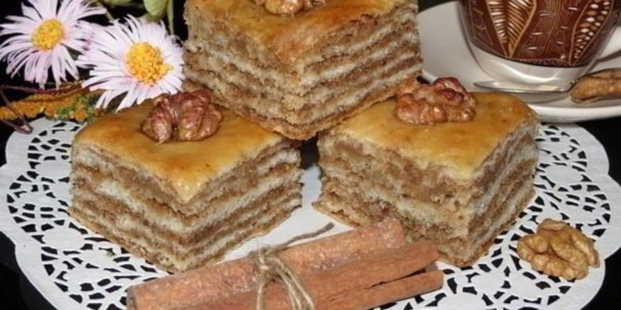 Рецепт постной пахлавы