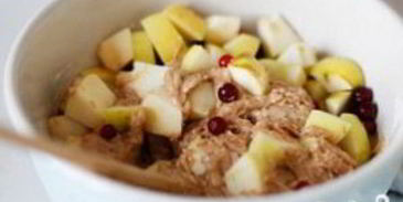 коврижка яблочная