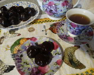 Медовые пряники в шоколадной глазури