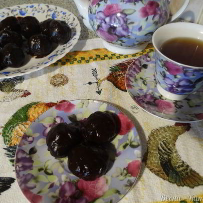 Медовые пряники в шоколадной глазури