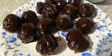 медовые пряники в шоколадной глазури