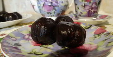 медовые пряники в шоколадной глазури