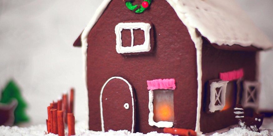 Рецепт новогоднего пряничного домика